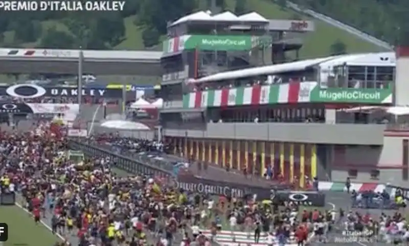 invasione di pista gp mugello 