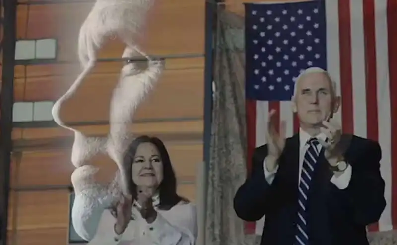 karene. mike pence nello spot elettorale 