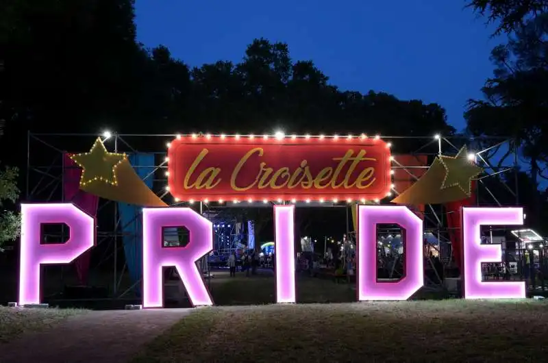 la pride croisette alle terme di caracalla