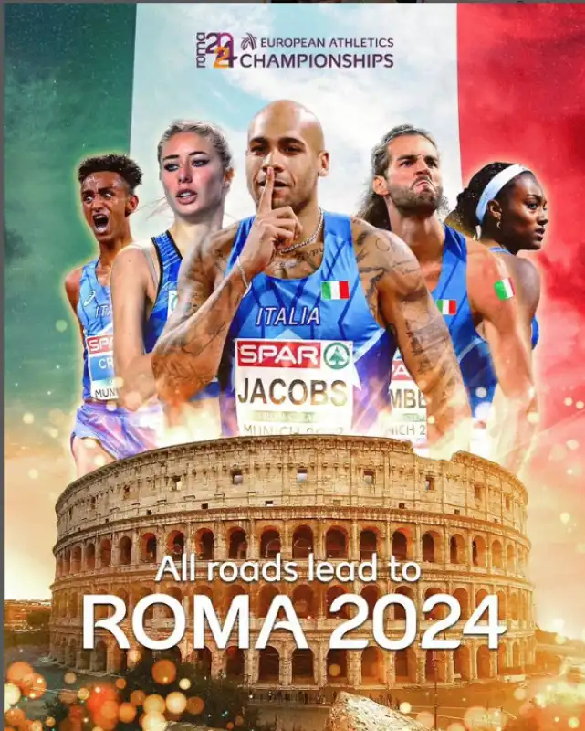 locandina europei di atletica