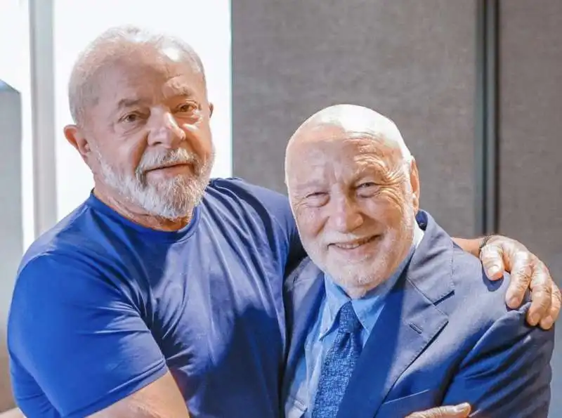 LUIZ INACIO LULA DA SILVA CON DOMENICO DE MASI 