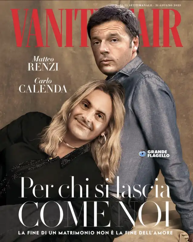 MATTEO RENZI E CARLO CALENDA COME SONIA BRUGANELLI E PAOLO BONOLIS