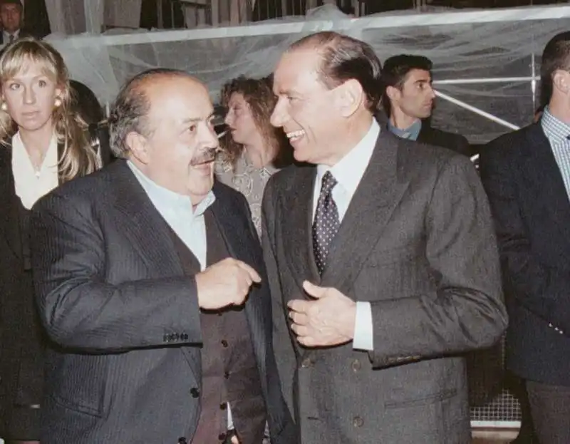 maurizio costanzo   silvio berlusconi 