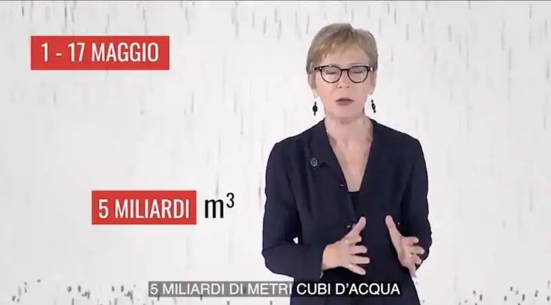 milena gabanelli   alluvione in emilia romagna 1