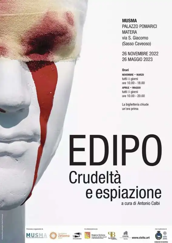 MOSTRA EDIPO - CRUDELTA E ESPIAZIONE - 