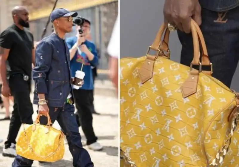 pharrell williams e la millionaire bag di louis vuitton 1