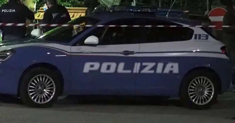 POLIZIA A SAN BASILIO ROMA