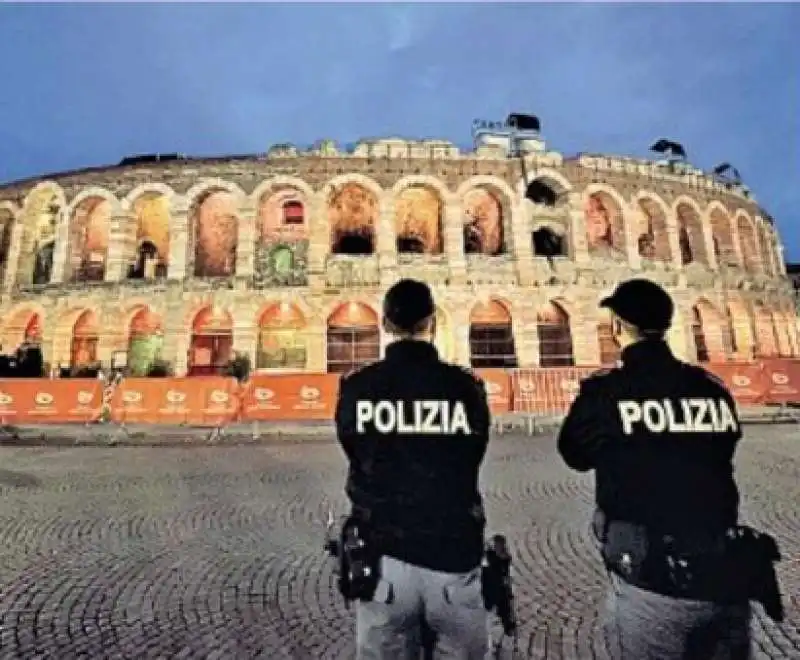 polizia a verona