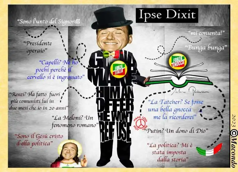 SILVIO BERLUSCONI DIXIT - BY MACONDO 