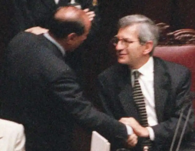 SILVIO BERLUSCONI LUCIANO VIOLANTE