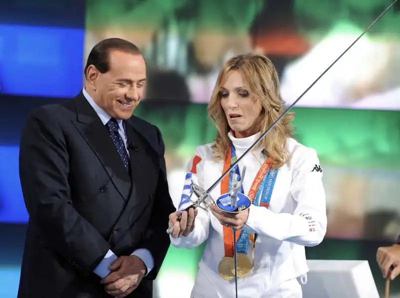 SILVIO BERLUSCONI VALENTINA VEZZALI 