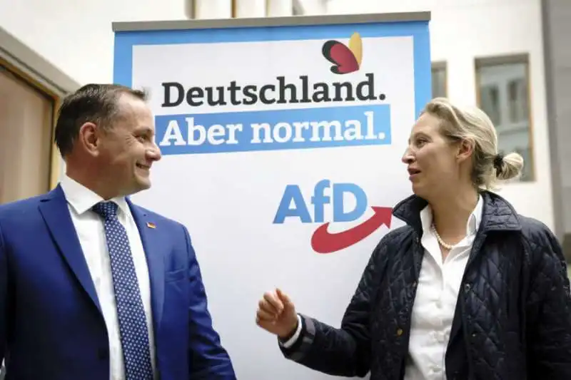 TINO CHRUPALLA - ALICE WEIDEL - ALTERNATIVE FUR DEUTSCHLAND 