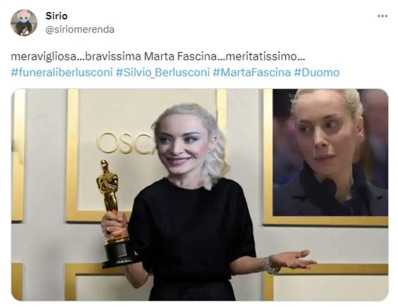 tweet su marta fascina ai funerali di silvio berlusconi   2