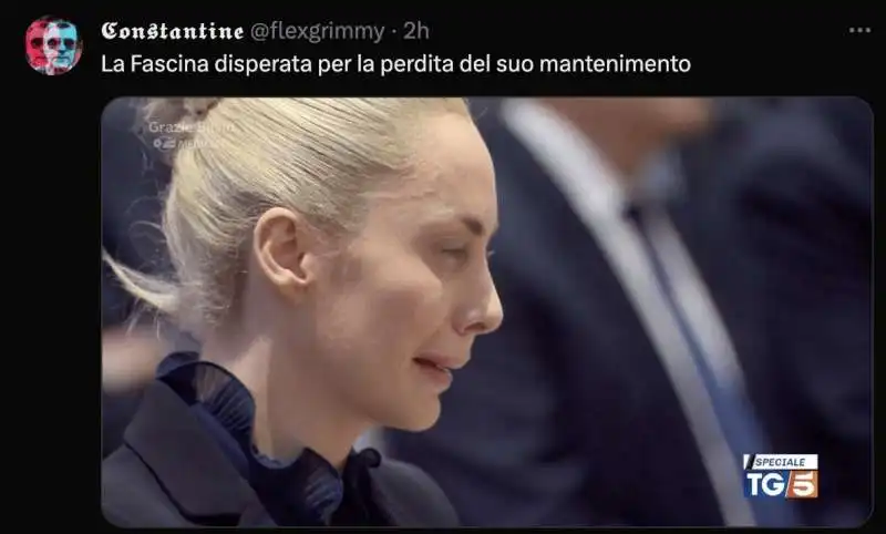 tweet su marta fascina ai funerali di silvio berlusconi   3