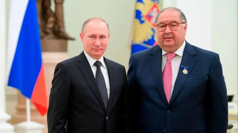 vladimir putin   alisher usmanov 1