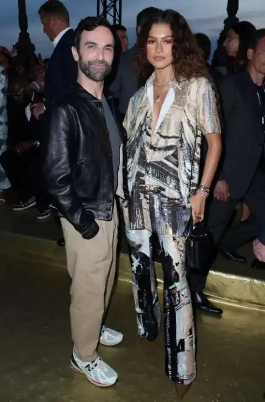 zendaya e nicolas ghesquiere