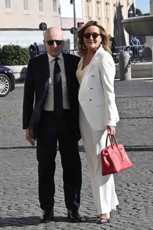 alessandro sallusti patrizia groppelli  ricevimento quirinale 2 giugno 2024   