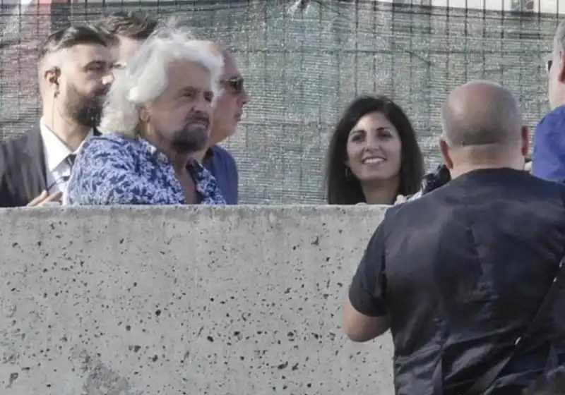 beppe grillo virginia raggi