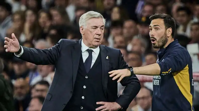 carlo ancelotti e il figlio davide