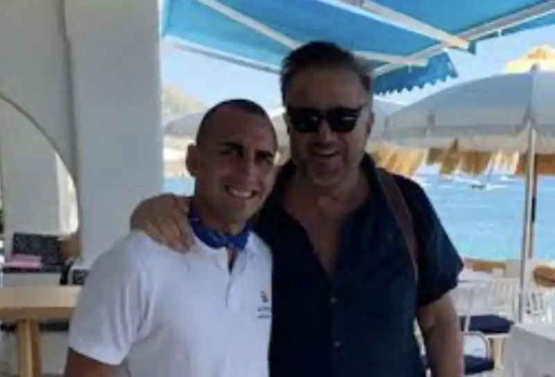 christian de sica a pranzo da nicola alle fumarole