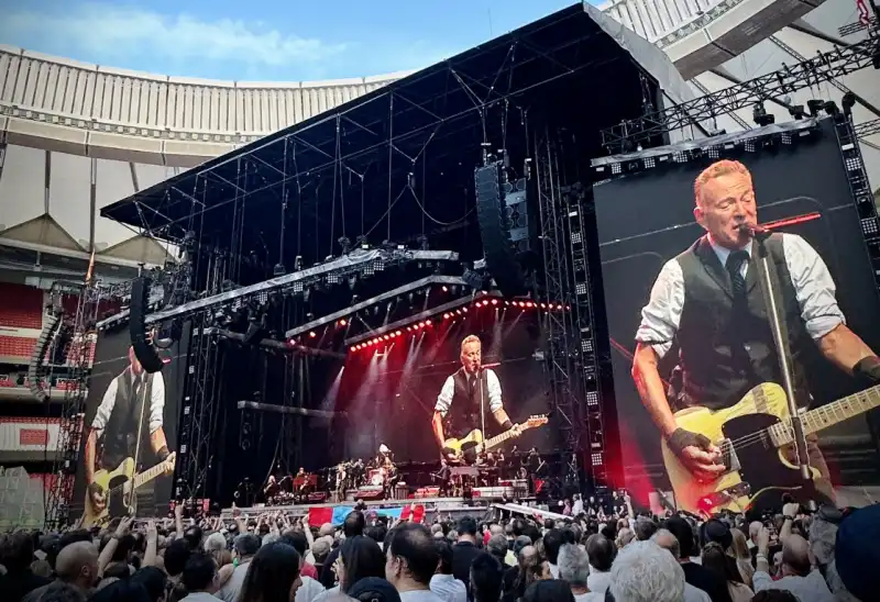 concerto di bruce springsteen a madrid   6