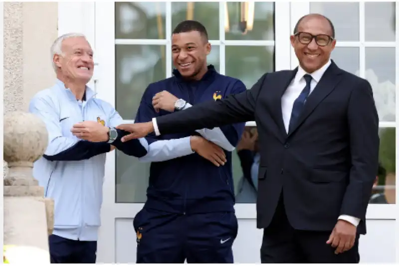 deschamps diallo mbappè