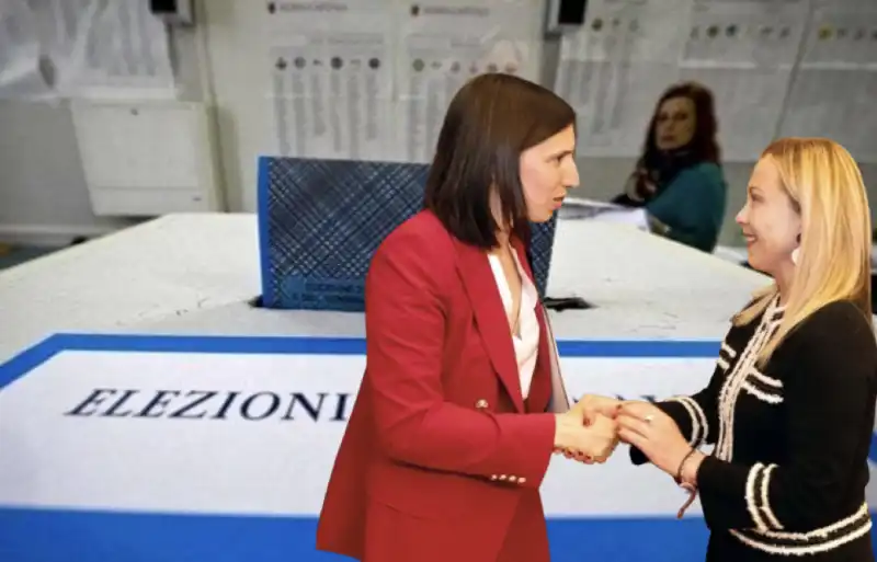 elezioni comunali elly schlein giorgia meloni