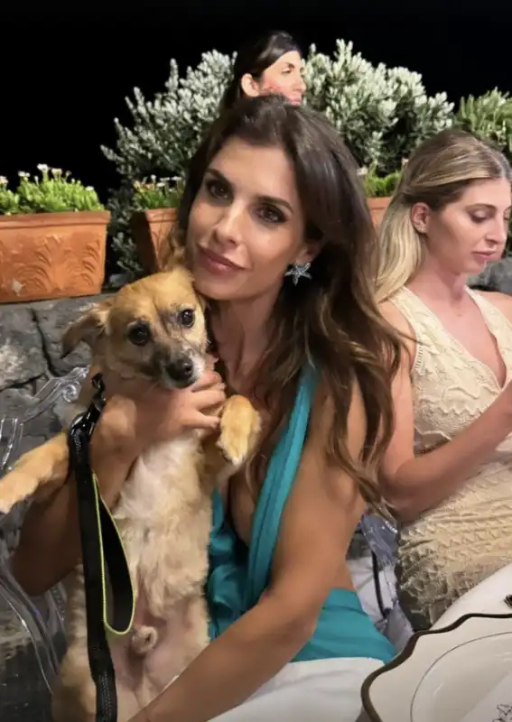 elisabetta canalis al matrimonio di diletta leotta e loris karius 2