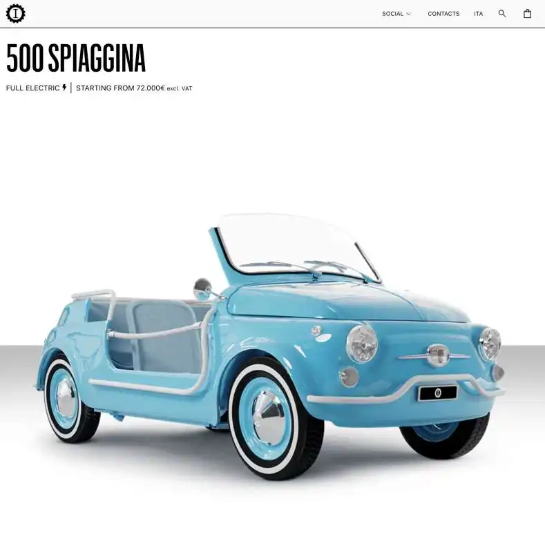 FIAT 500 SPIAGGINA BY GARAGE ITALIA 