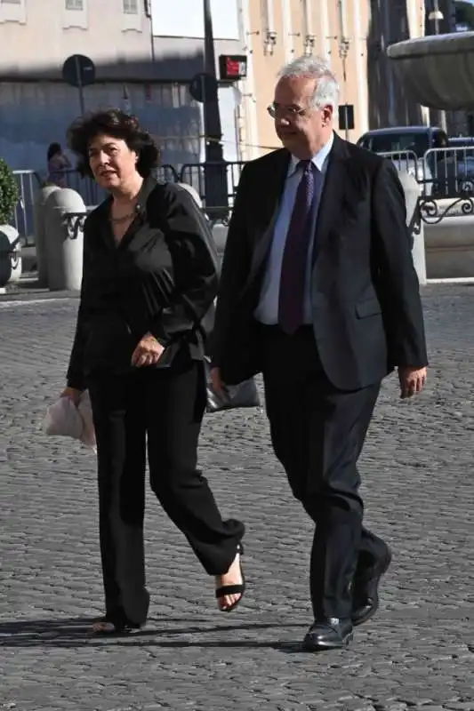 flavia prisco walter veltroni (2)  ricevimento quirinale 2 giugno 2024   