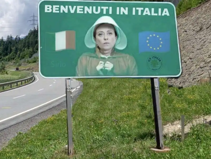 GIORGIA MELONI E IL G7 A BORGO EGNAZIA - MEME BY SIRIO 