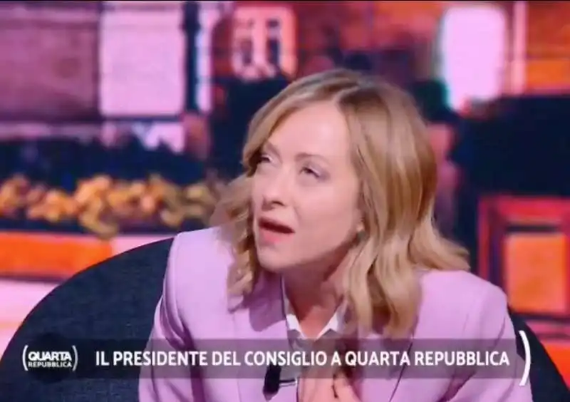 giorgia meloni - quarta repubblica