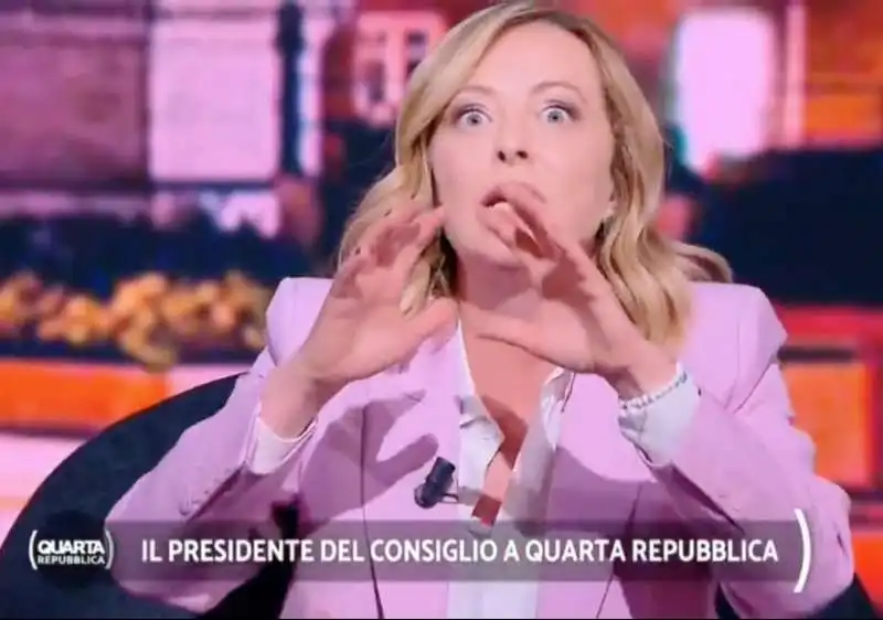 giorgia meloni - quarta repubblica