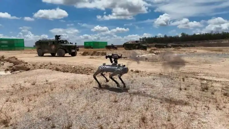 il cane robot dell'esercito cinese  5