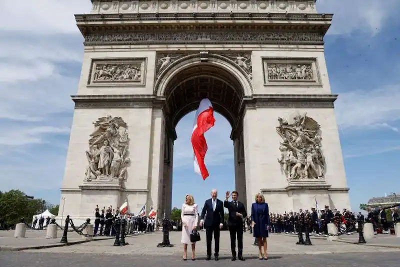 jill e joe biden   emmanuel macron e brigitte