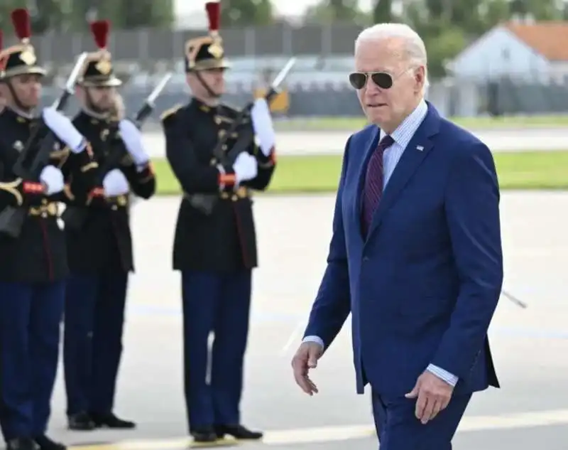 joe biden    80 anni dello sbarco in normandia 2 