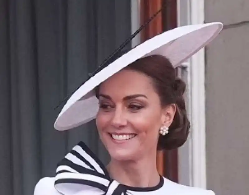 kate middleton   parata trooping the colour 2024