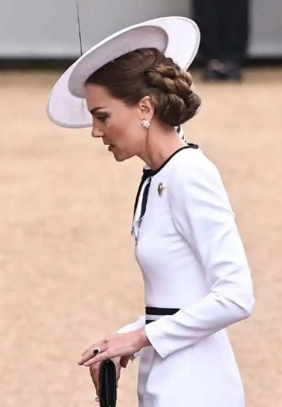 kate middleton    parata trooping the colours 2024   3