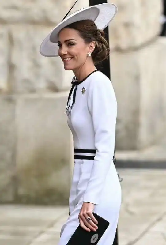 kate middleton    parata trooping the colours 2024   6