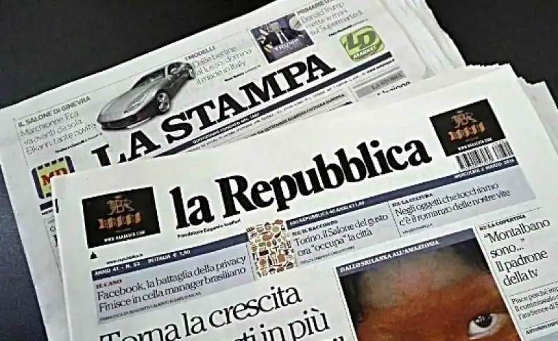 la repubblica - la stampa