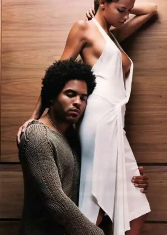 lenny kravitz adriana lima 