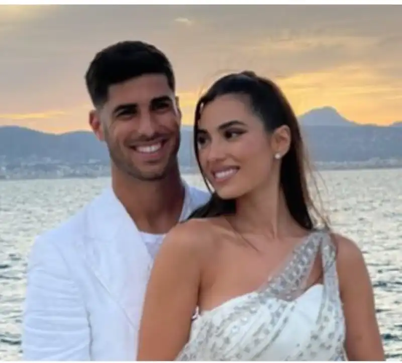 marco asensio e sandra garal 