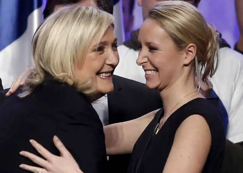 marine e marion marechal le pen  