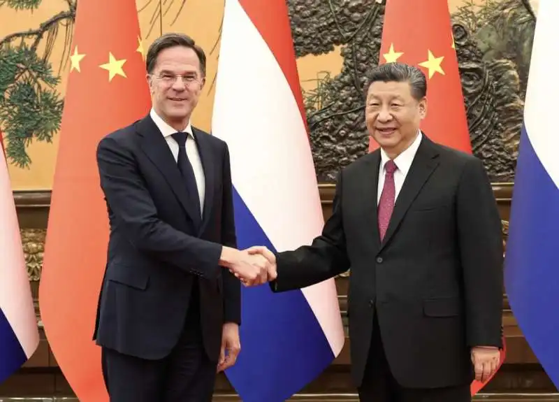 MARK RUTTE XI JINPING 