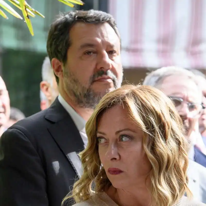 matteo salvini giorgia meloni 