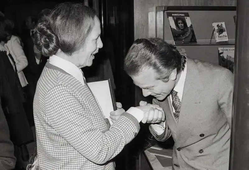 nilde iotti e gianni letta   foto di marcellino radogna