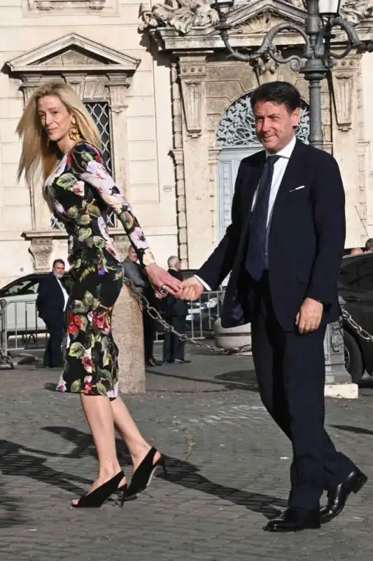 olivia paladino giuseppe conte (2)  ricevimento quirinale 2 giugno 2024   