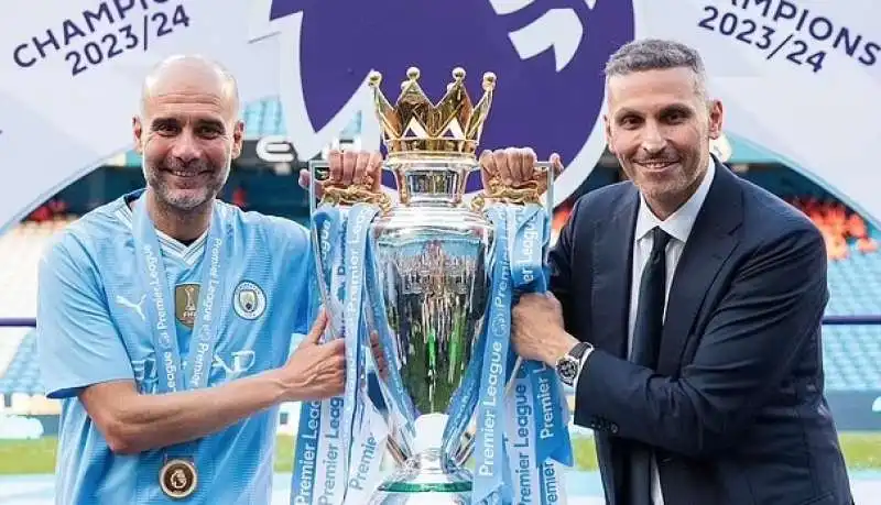 PEP GUARDIOLA KHALDOON AL MUBARAK