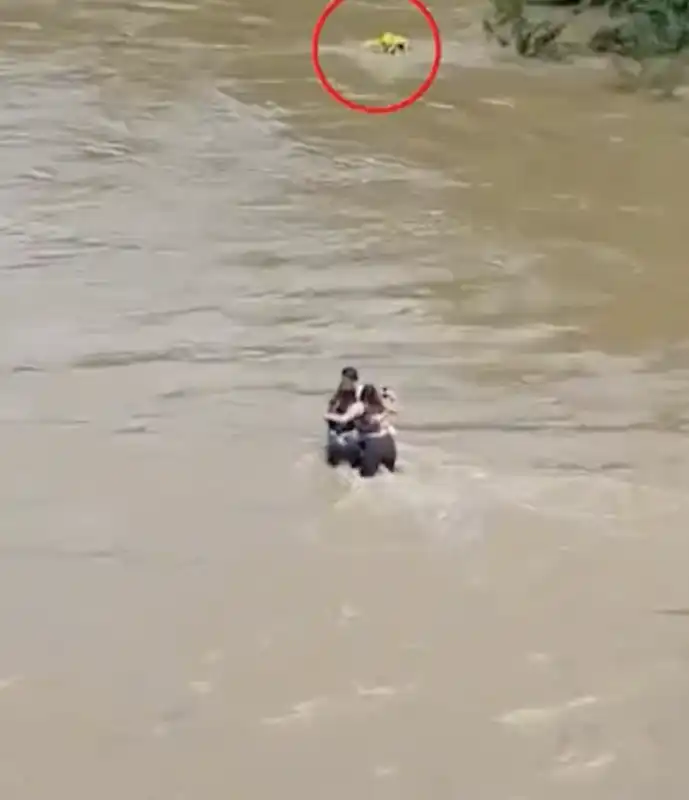 pompiere prova a salvare i ragazzi sul fiume natisone   3