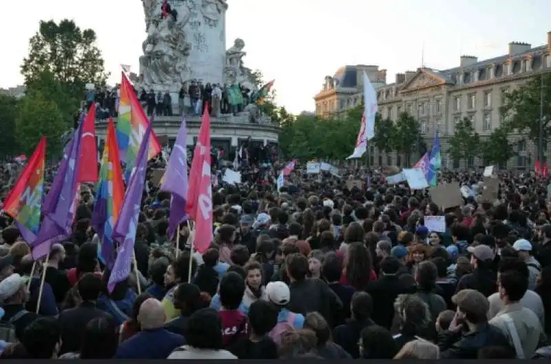 proteste contro l estrema destra in francia   1